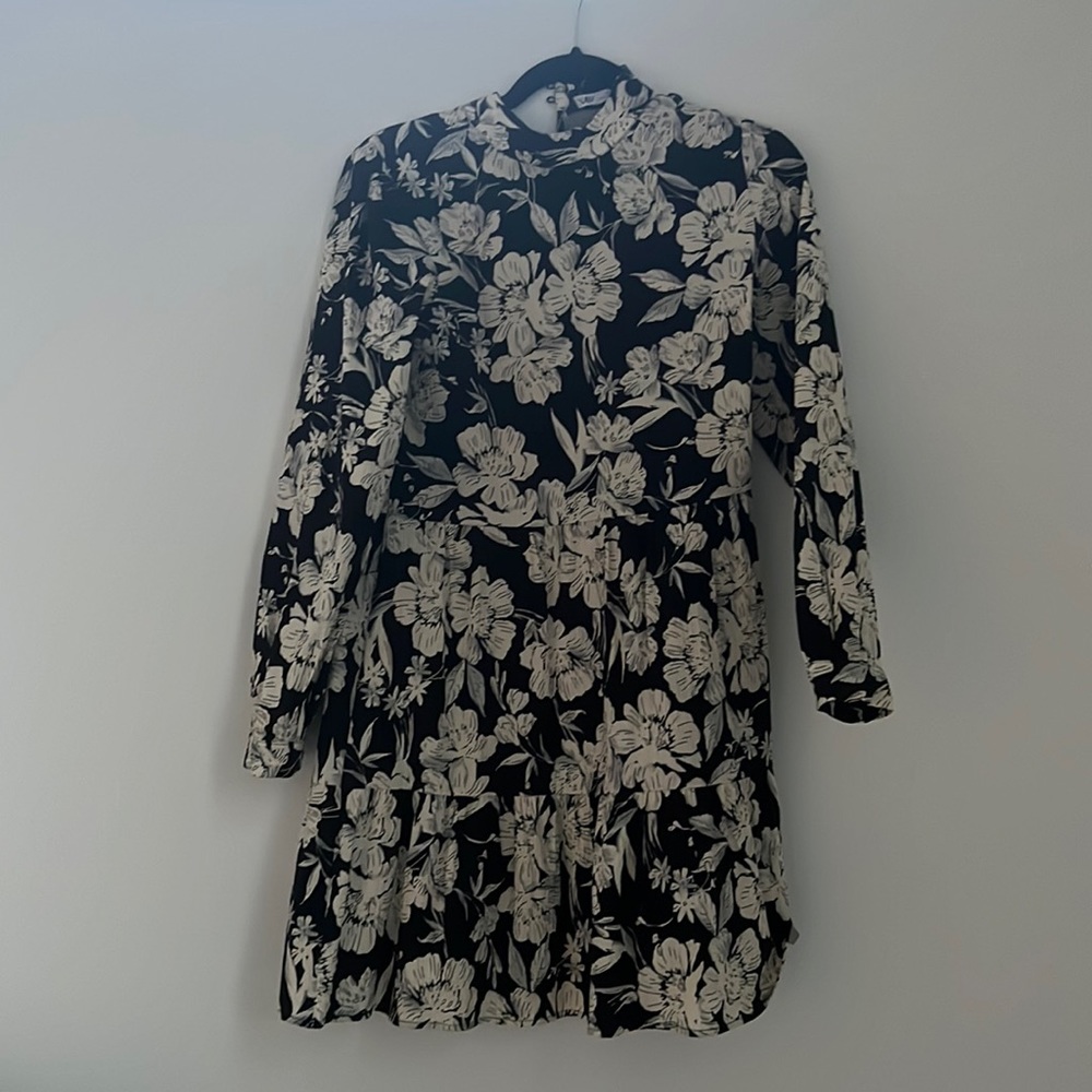 Mini floral dress